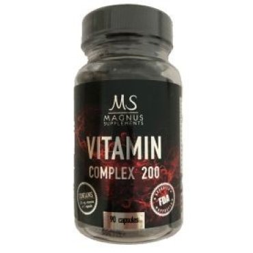 Magnus Supplements - Vitamin Complex 200 - 90cps Magnus Pharmaceuticals